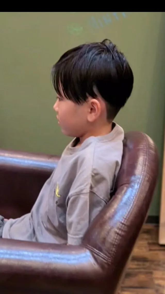 先日はお兄ちゃんがカット✂️