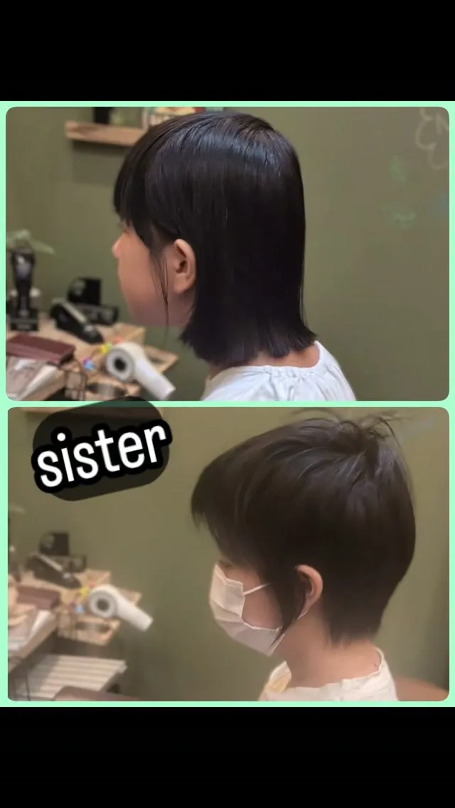 元気な姉妹御来店🍀